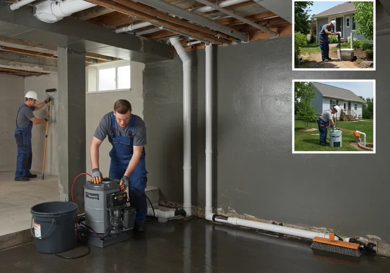 Basement Waterproofing and Flood Prevention process in Greenville, MO